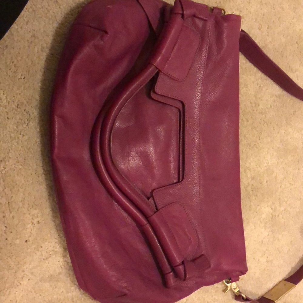 Foley and Corinna leather mid city tote.Never used